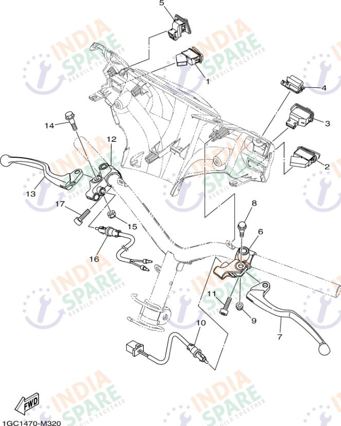 HANDLE SWITCH & LEVER